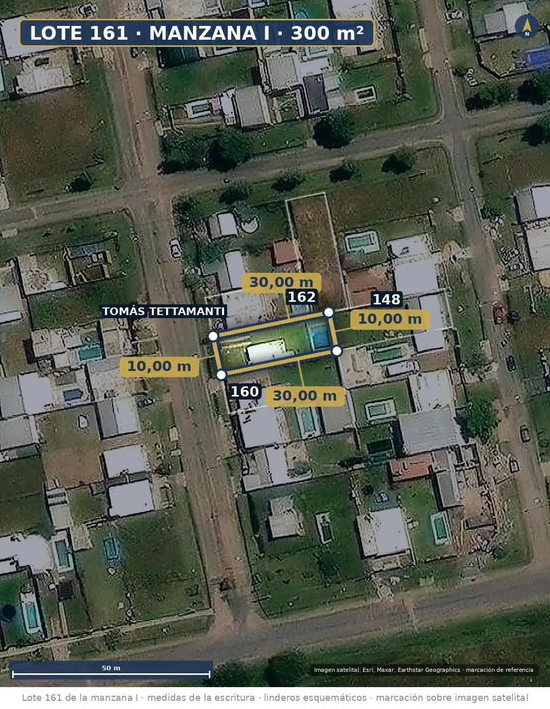 Plano de Casa en Los Troncales del Sur, Alvear. Posibilidad de ampliación